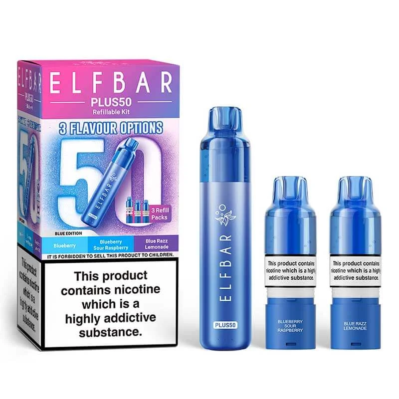 Elf Bar Plus 50 Prefilled Pod Vape Kits - Image 2