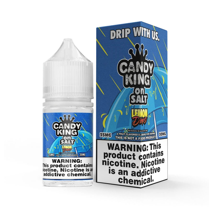 CANDY KING on SALT – Lemon Drops – 30ML E-Liquid - Image 2