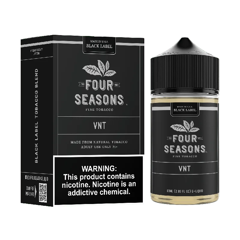 Vanilla Nut Tobacco (VNT) – Four Seasons – 60mL - Image 2