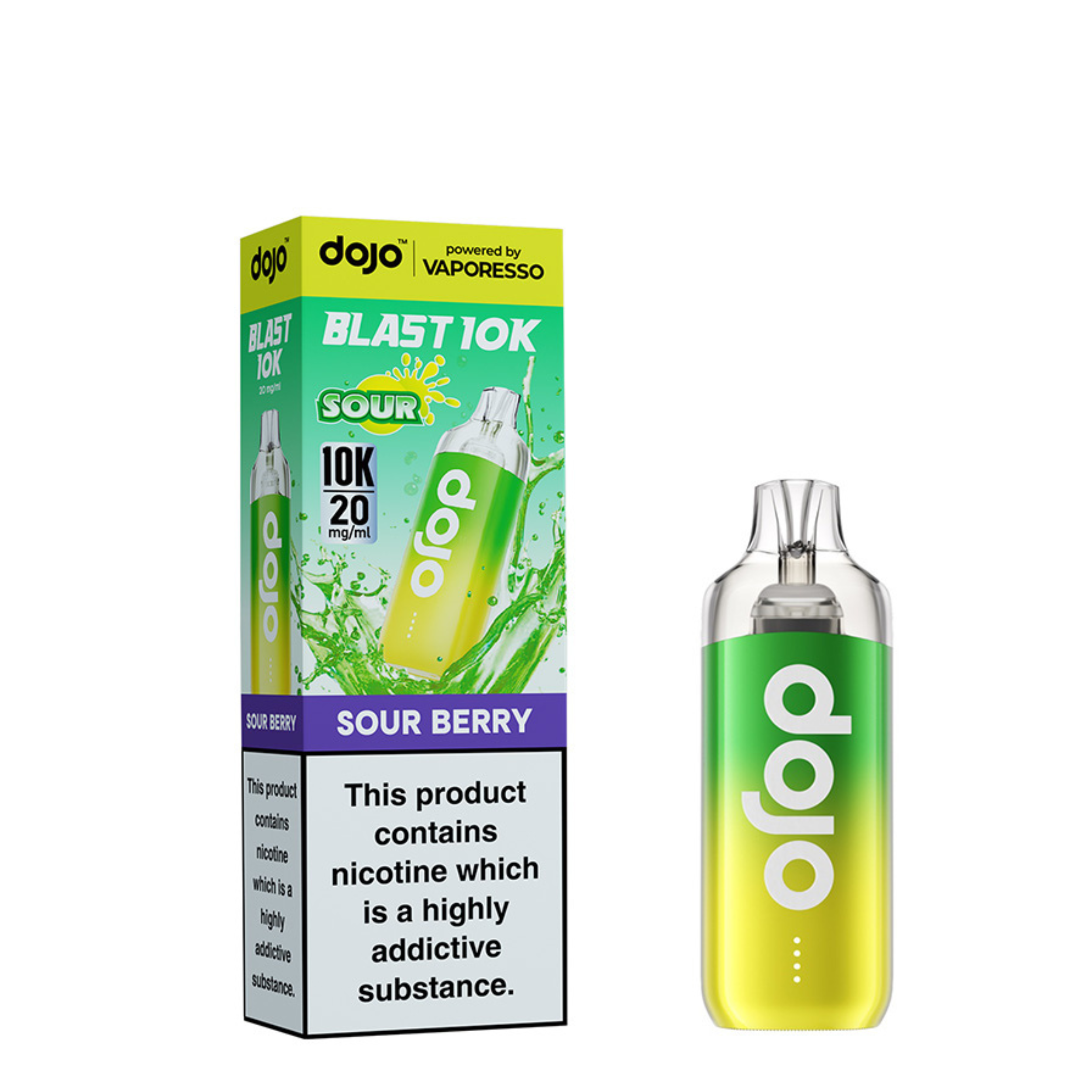 Vaporesso Dojo Blast 10K Prefilled Pod Vape Kit - Image 7
