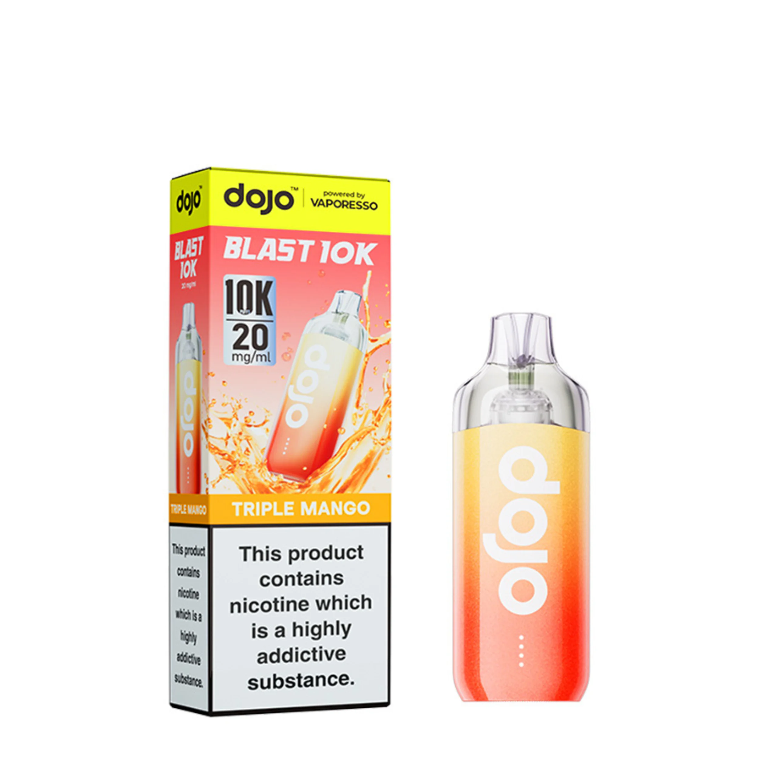 Vaporesso Dojo Blast 10K Prefilled Pod Vape Kit - Image 3