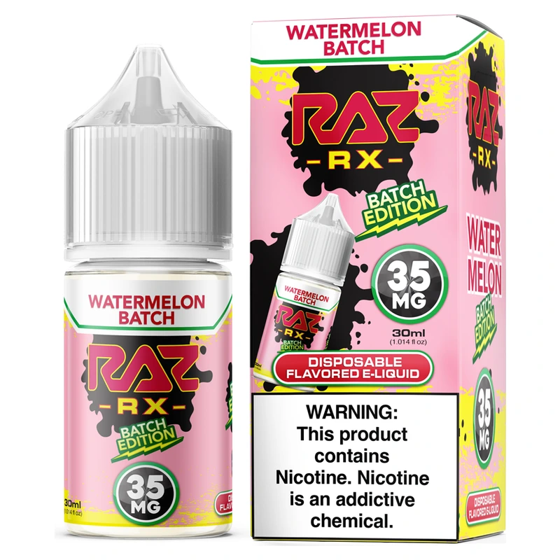 Watermelon Batch Pod Juice x RAZ TF Salt 30ml - Image 3